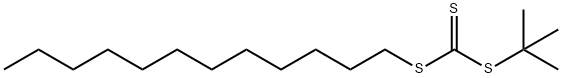 Carbonotrithioic acid, 1,1-dimethylethyl dodecyl ester