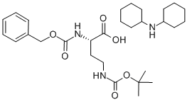 N-苄氧羰酰基-N'-叔丁氧羰酰基-L-2,4-二氨基丁酸
二环己胺盐