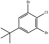 3,5-二溴-4-氯叔丁基苯
