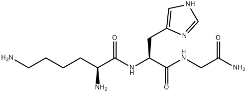 L-赖氨酰-L-组氨酸-甘氨酸酰胺