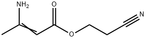 2-Butenoic acid, 3-amino-, 2-cyanoethyl ester